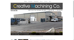 Desktop Screenshot of creativemachineusa.com